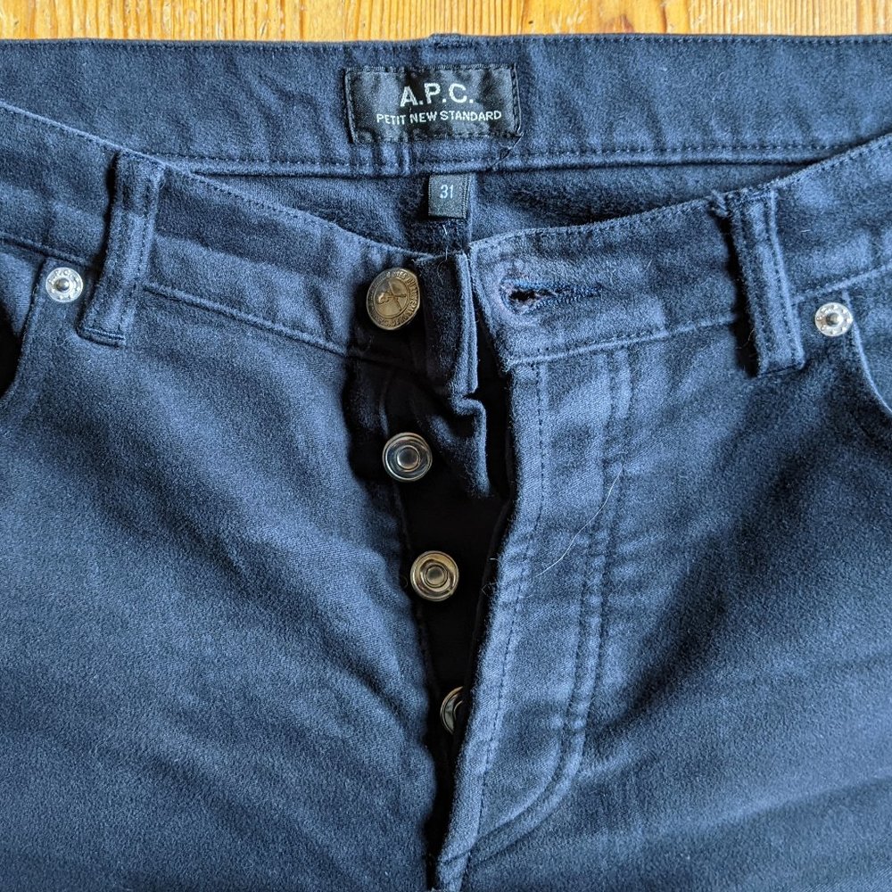 A.P.C Petit New Standard Blue Pants